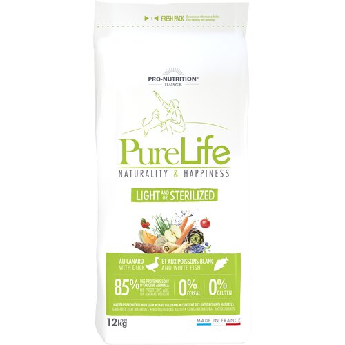 Flatazor Pure Life LIGHT/STERIL 12 kg - Sack